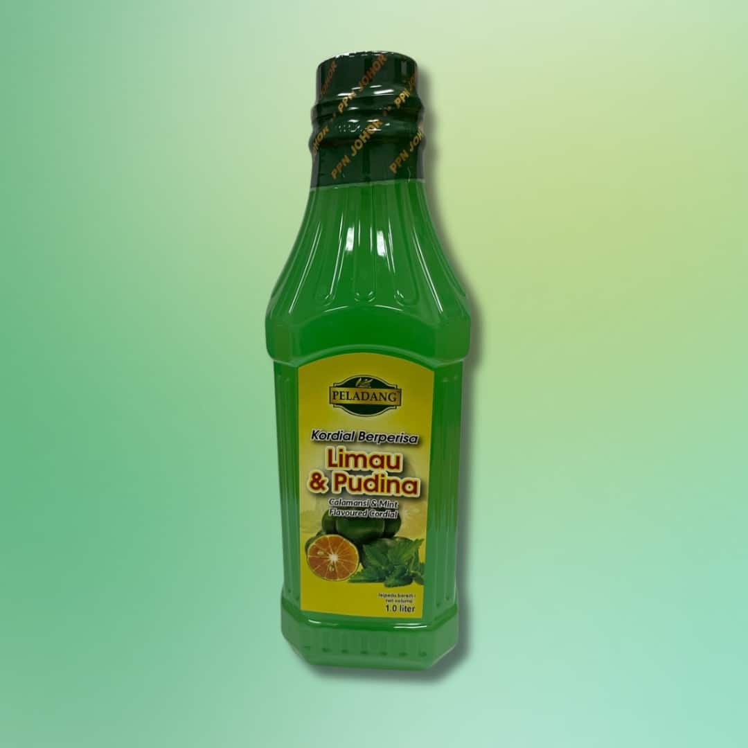 PELADANG Lime & Mint Cordial