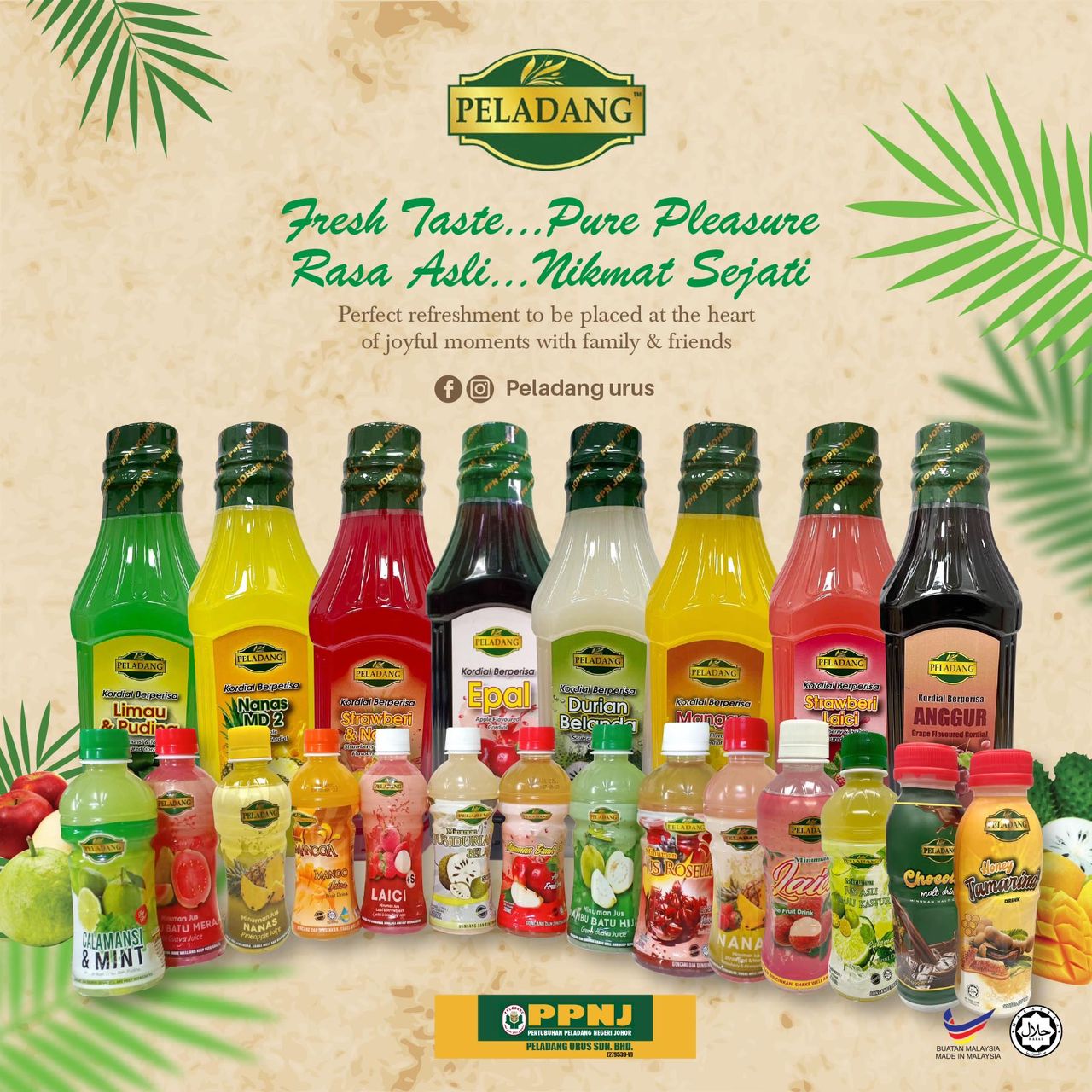 PELADANG Grape Cordial - Image 3