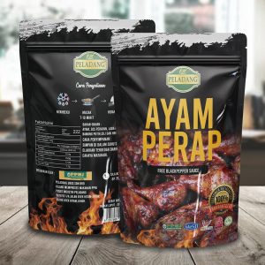 PELADANG Ayam Perap 1KG Ready Stok Percuma Sos Lada Hitam