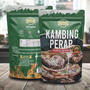 PELADANG Kambing Perap 500 Gm Ready Stok Percuma Sos Lada Hitam